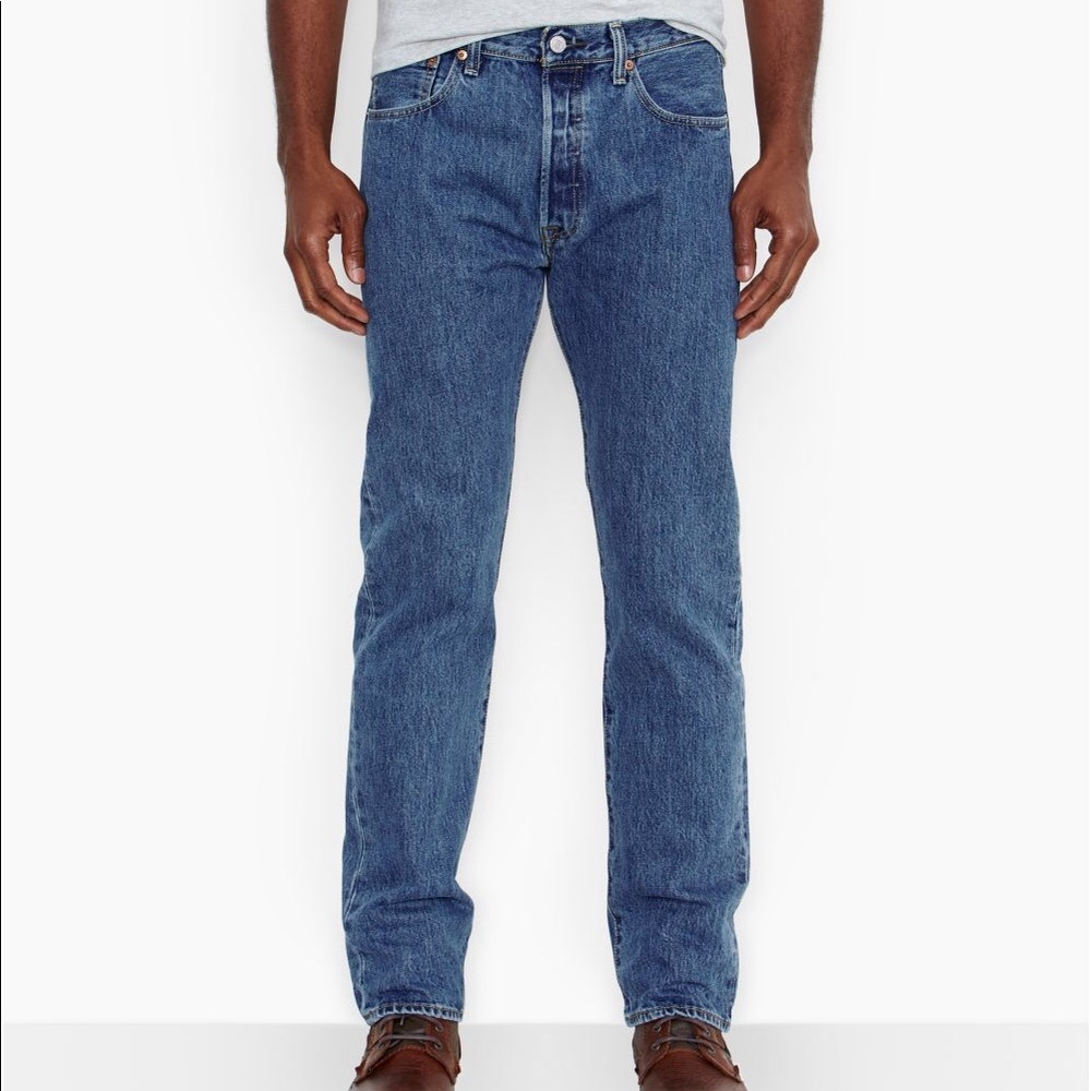 NWT Levi’s 501 jeans.  Hard to find size- 44x30